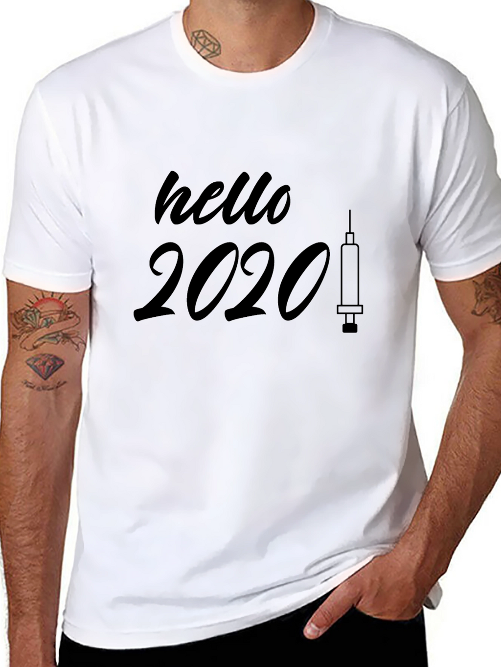 Hello 2020 Vaccine T-Shirt