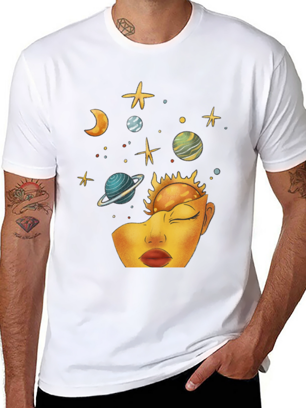 Celestial Mind T-Shirt - Universe Art Tee