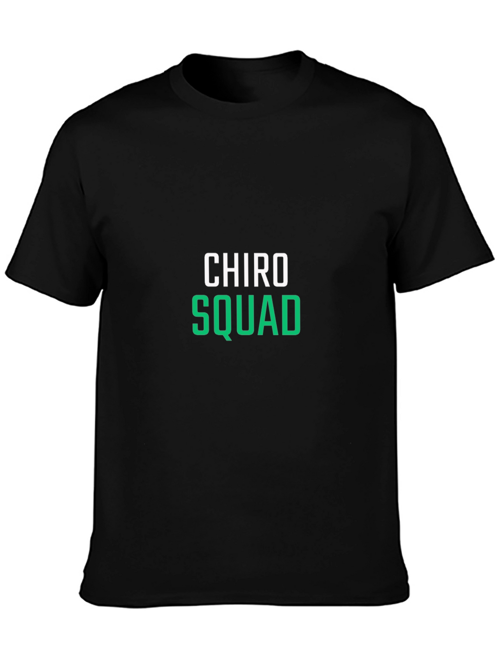 Chiro Squad T-Shirt - Black Cotton Blend