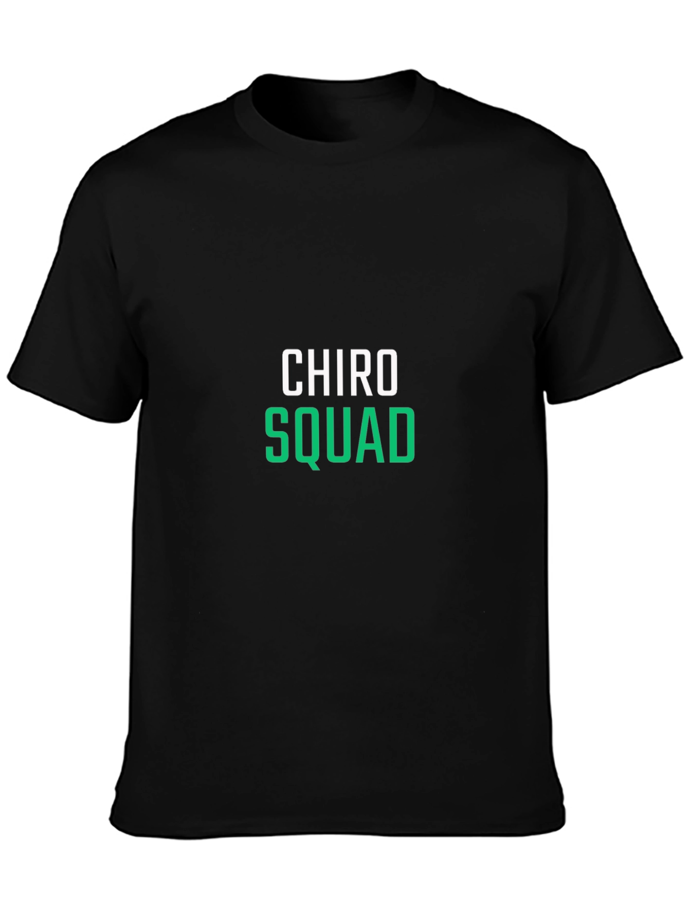 Chiro Squad T-Shirt - Black Cotton Blend