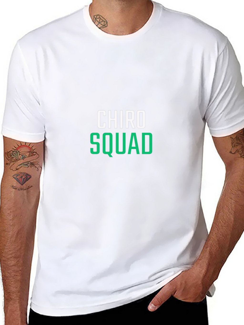 Chiro Squad T-Shirt - Black Cotton Blend