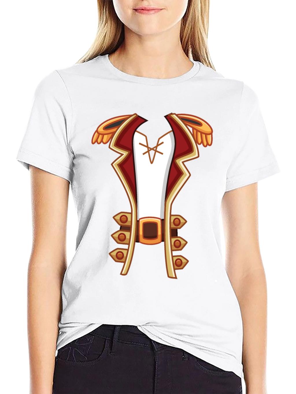 Pirate Costume T-Shirt - Novelty Graphic Tee