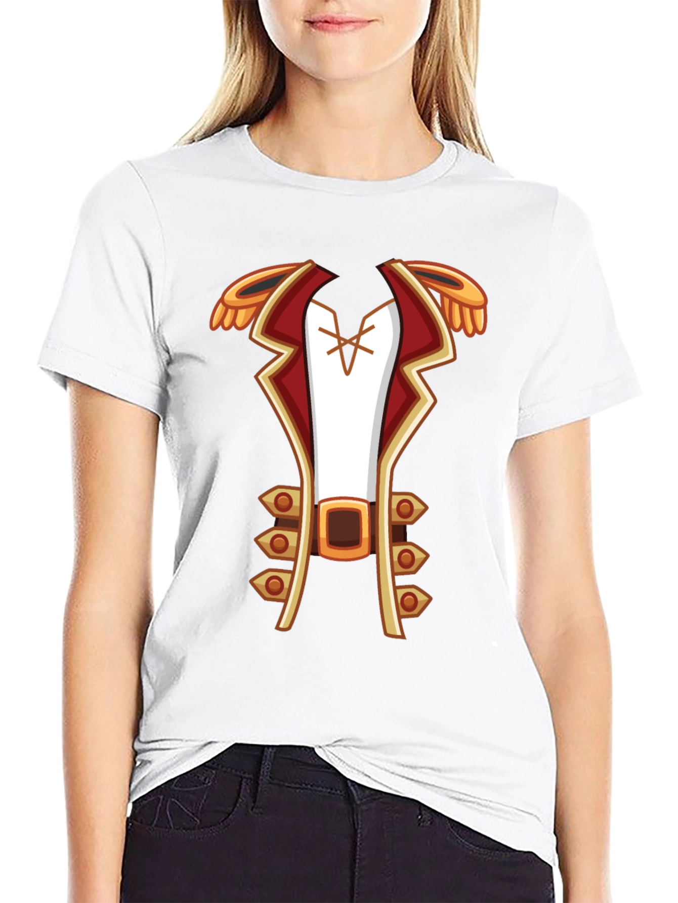 Pirate Costume T-Shirt - Novelty Graphic Tee