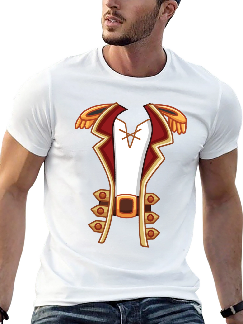 Pirate Costume T-Shirt - Novelty Graphic Tee