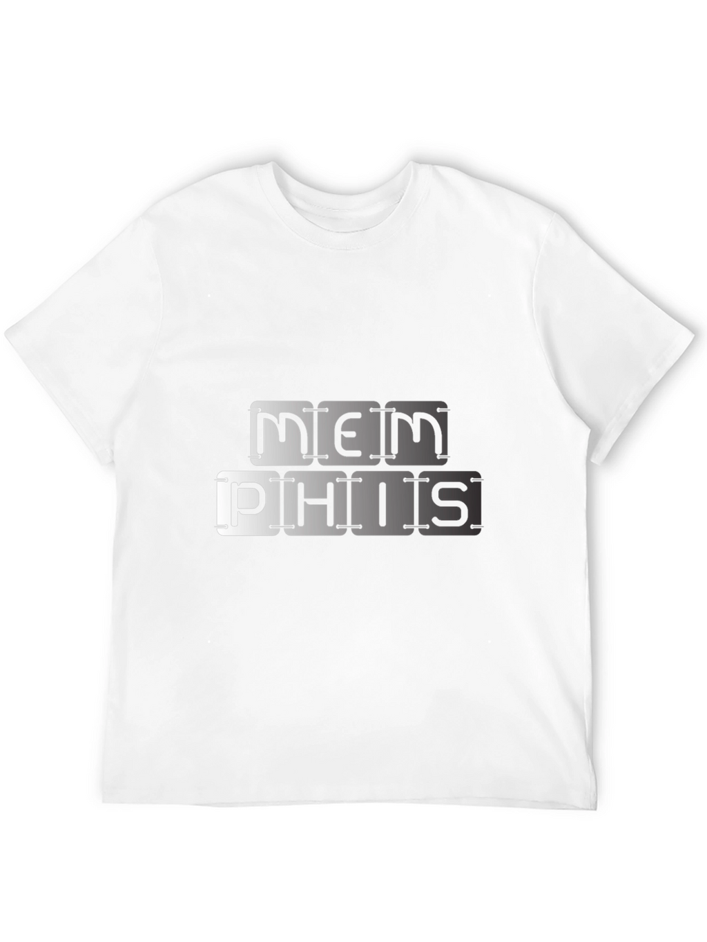 Memphis Graphic Tee - Black Cotton Blend