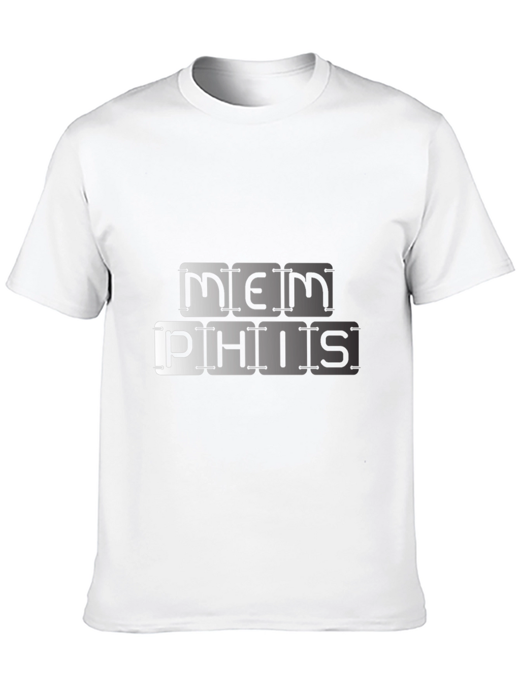 Memphis Graphic Tee - Black Cotton Blend