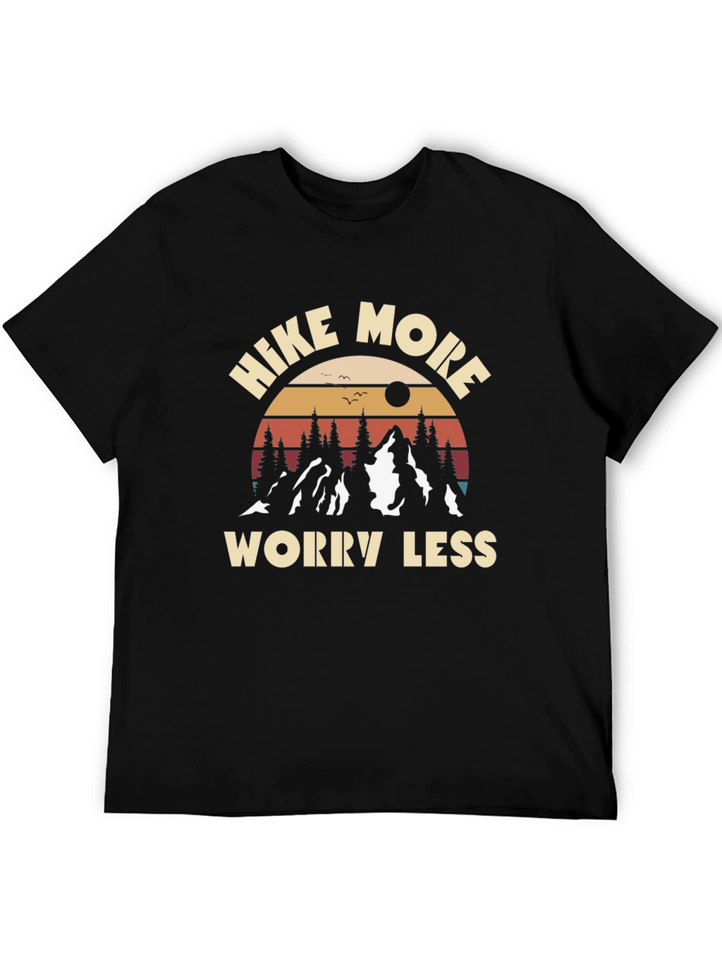 Hike More Worry Less Graphic Tee