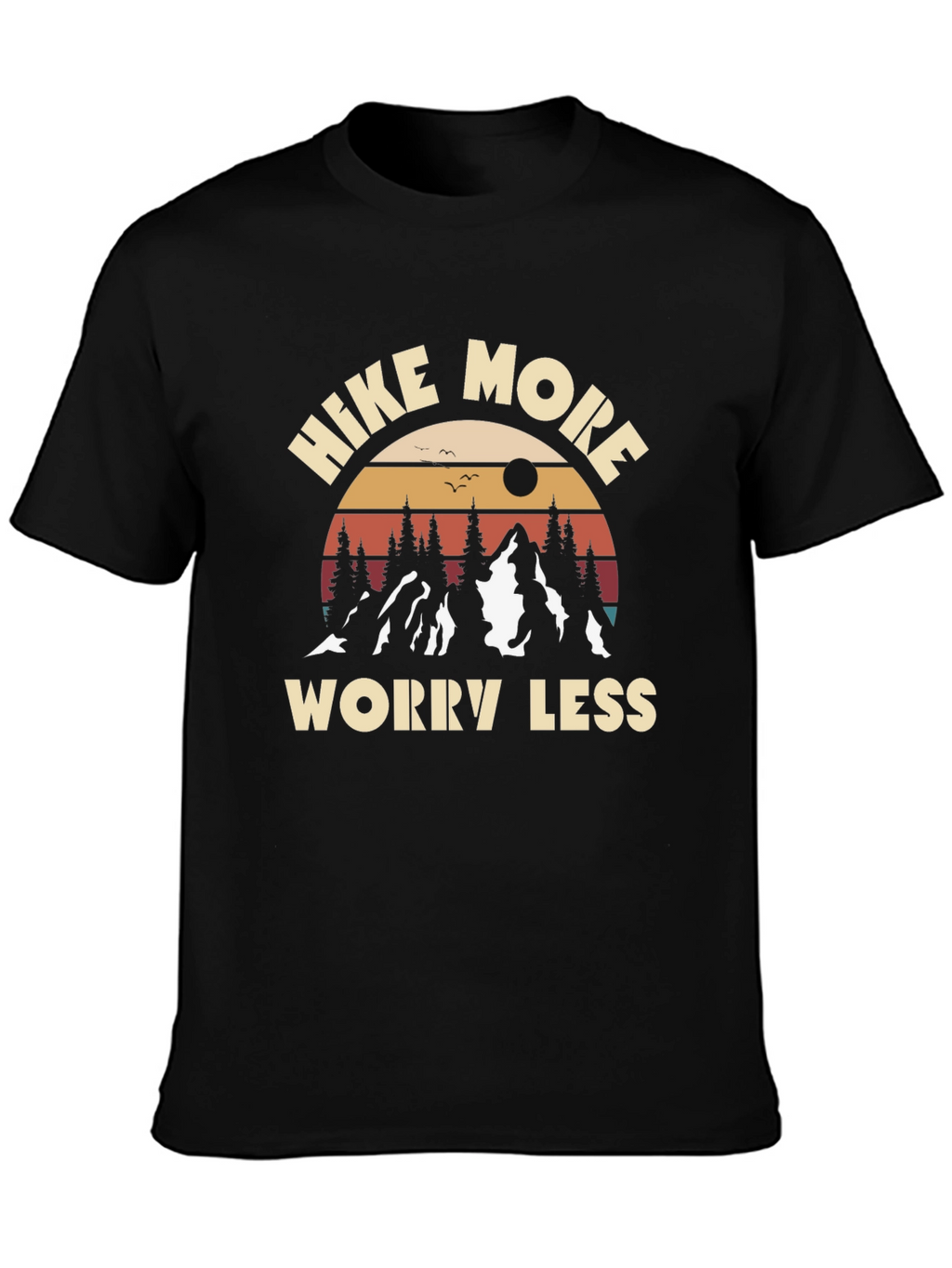 Hike More Worry Less Graphic Tee