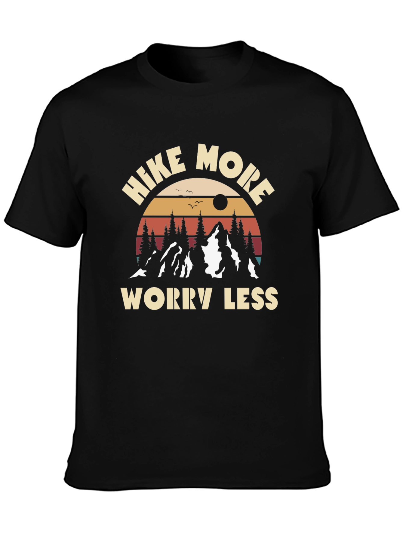 Hike More Worry Less Graphic Tee