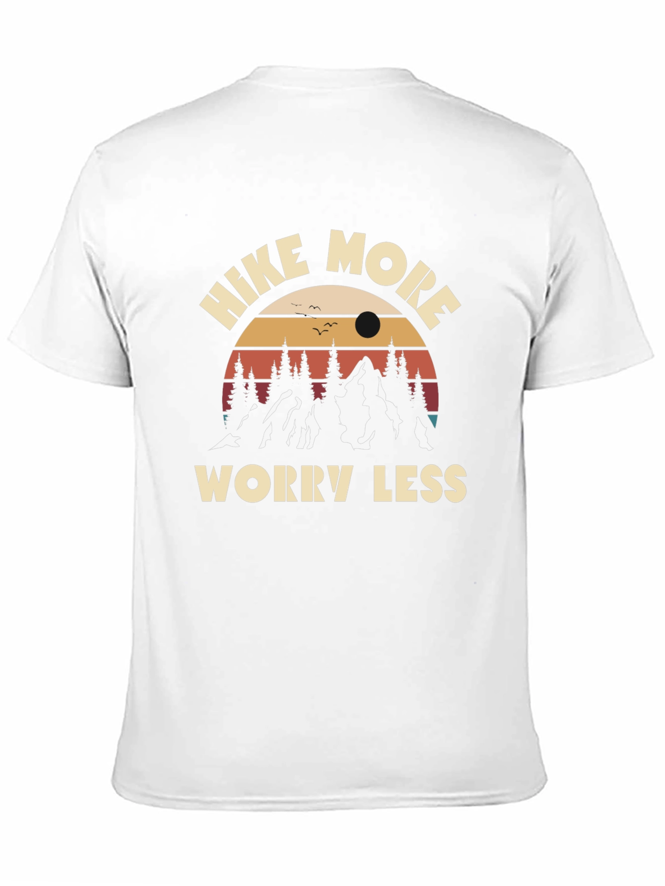 Hike More Worry Less Graphic Tee