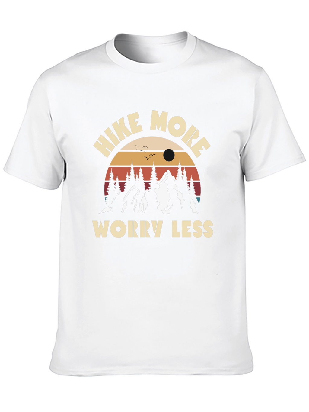 Hike More Worry Less Graphic Tee