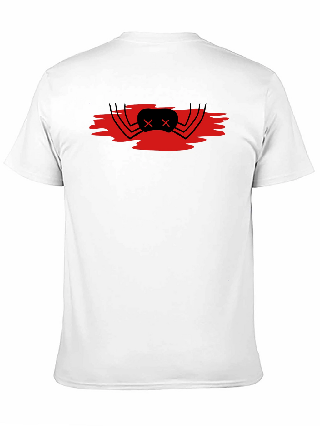 Red Spider Graphic Black T-Shirt