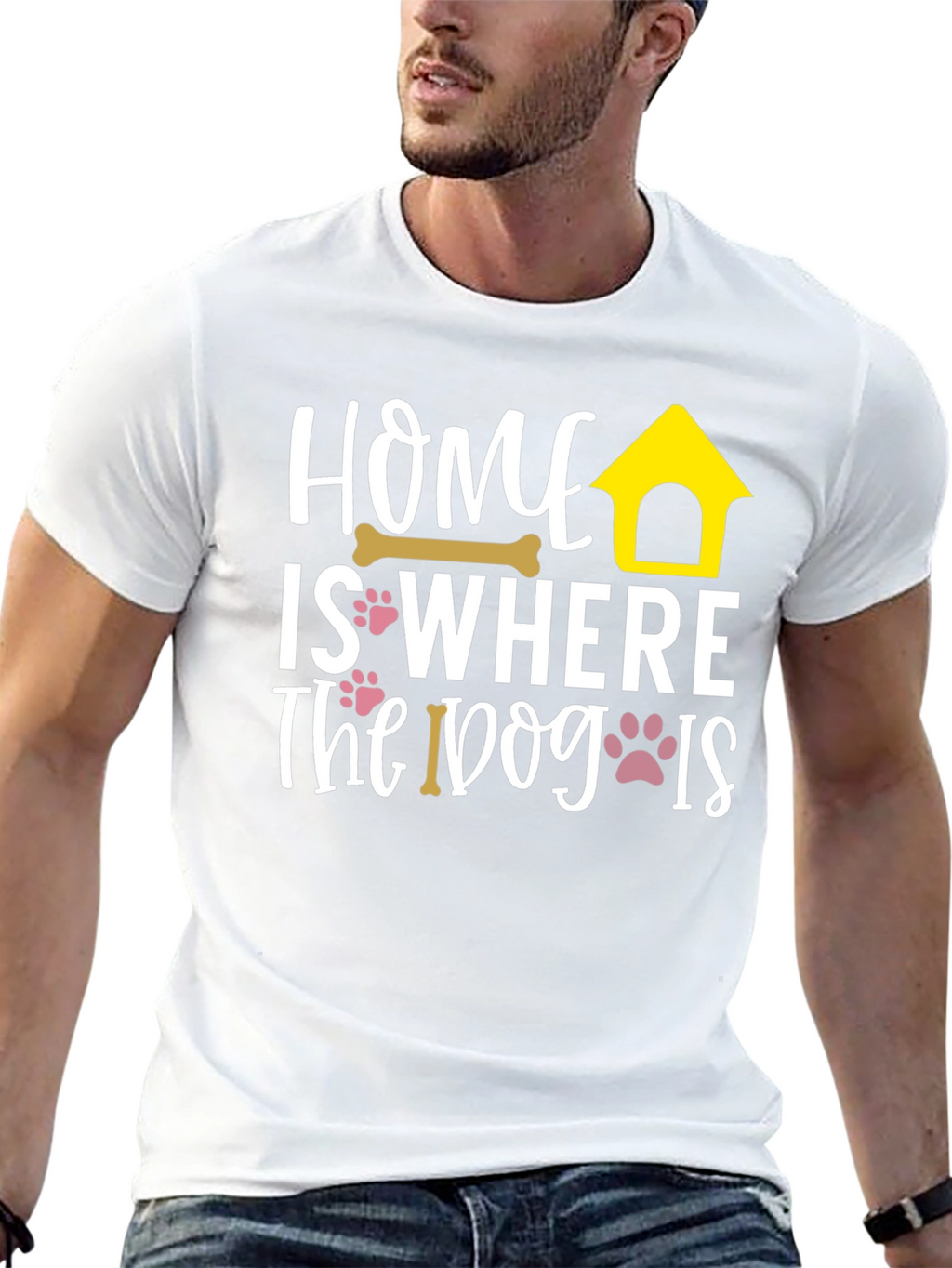 Home is Where The Dog Is T-Shirt