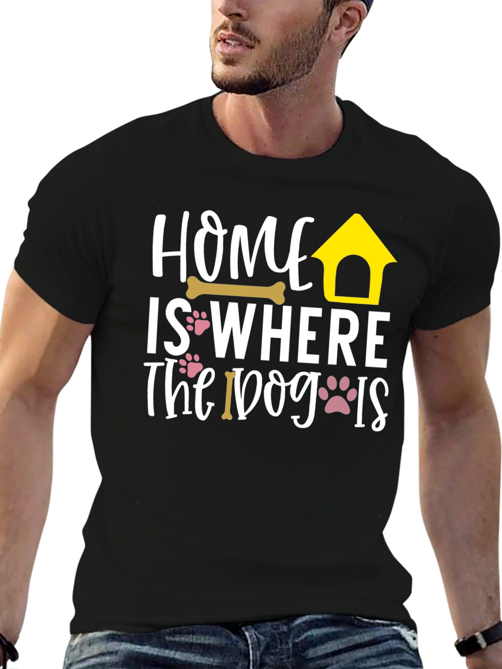 Home is Where The Dog Is T-Shirt