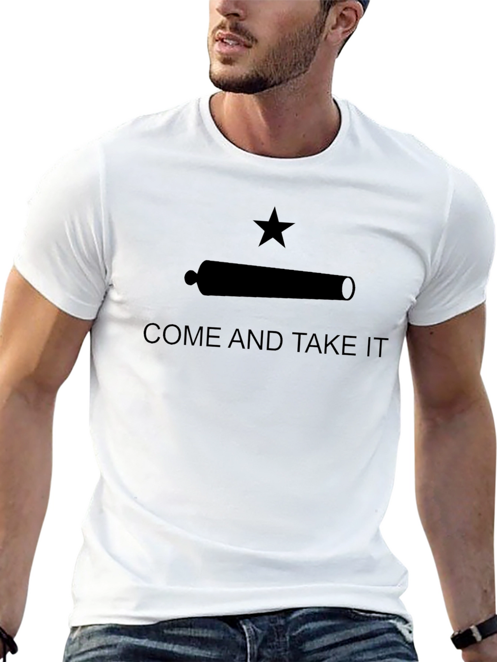 Come and Take It Black T-Shirt