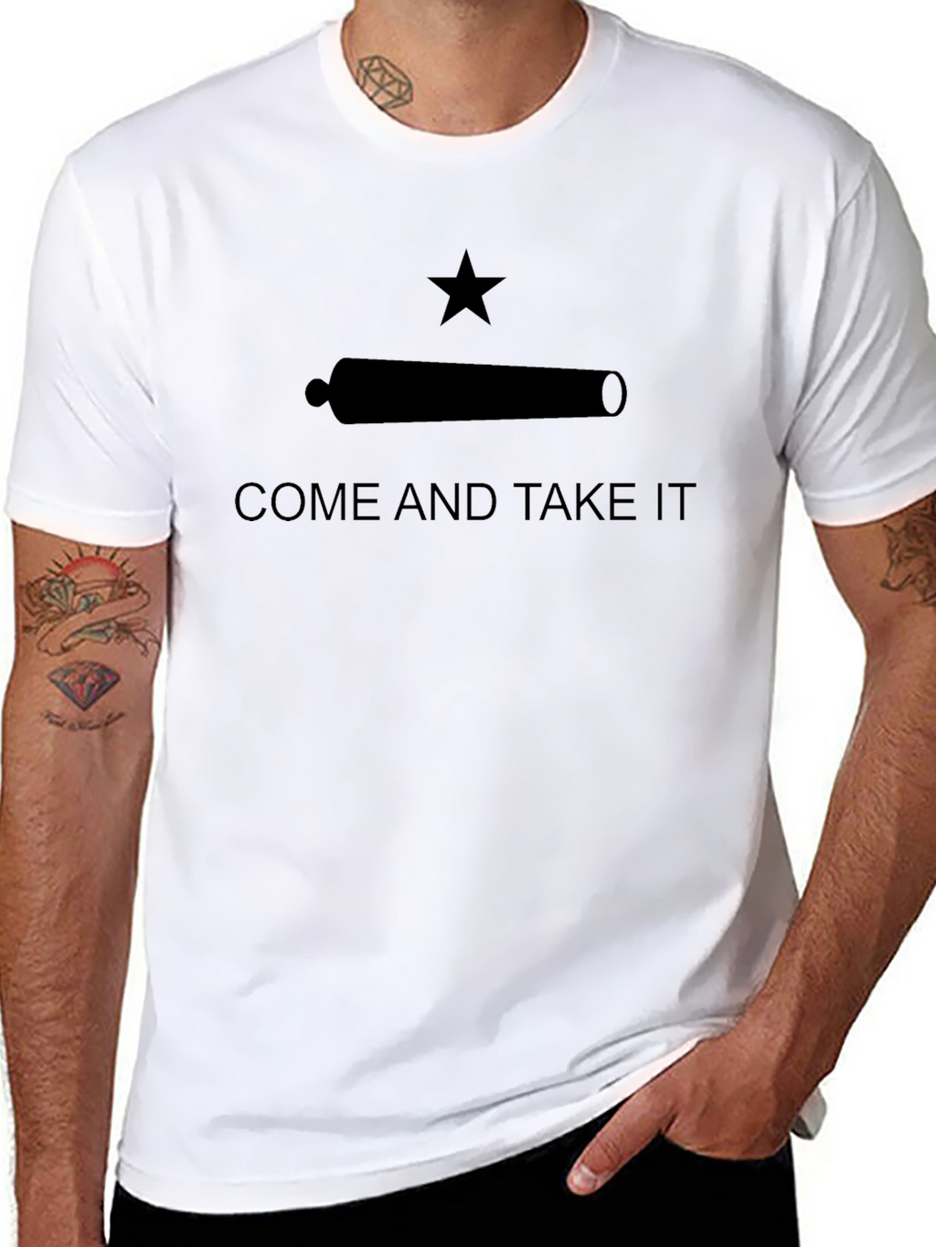 Come and Take It Black T-Shirt