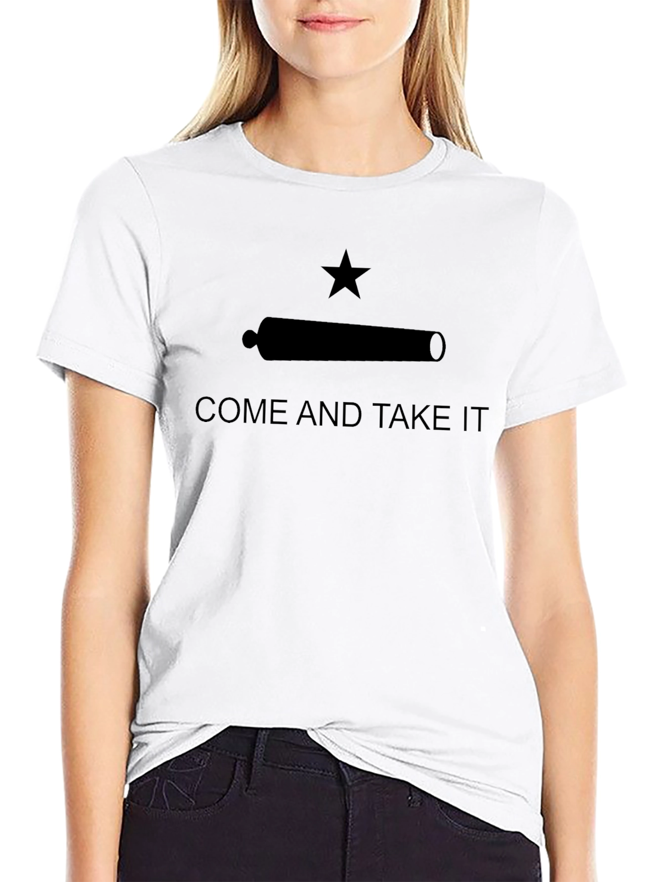 Come and Take It Black T-Shirt