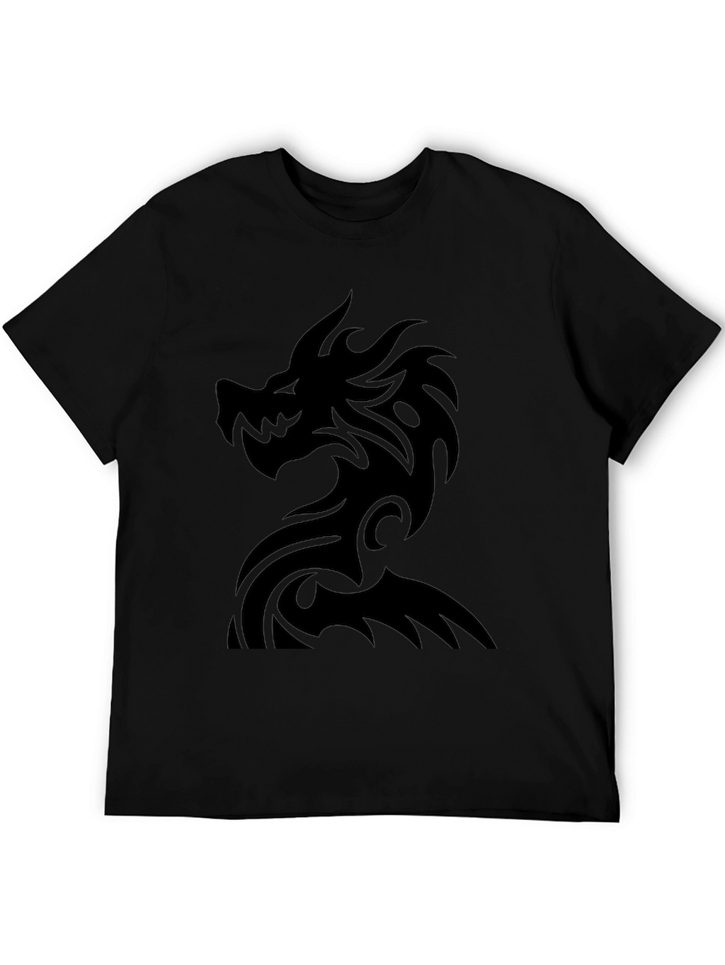 Black Dragon Graphic Tee - Mens Fashion
