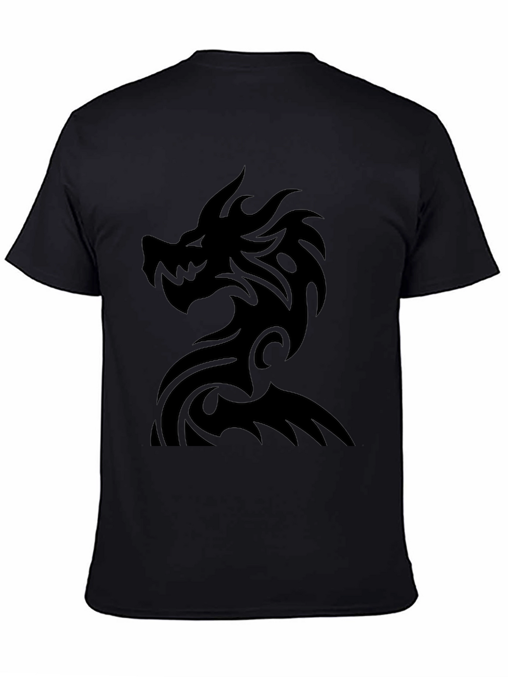 Black Dragon Graphic Tee - Mens Fashion
