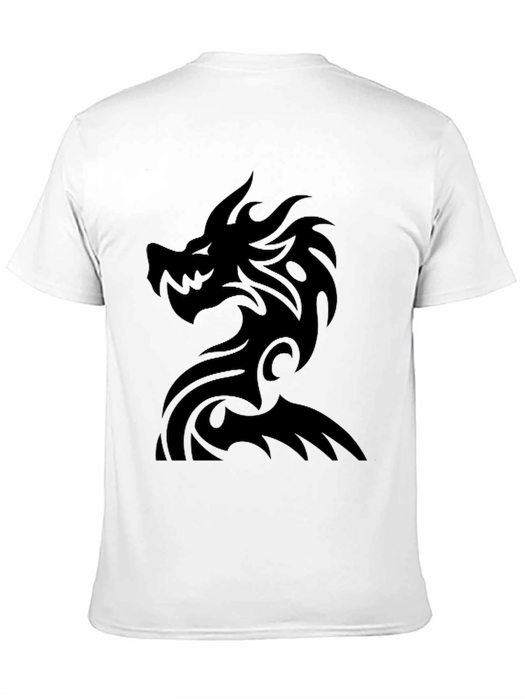 Black Dragon Graphic Tee - Mens Fashion