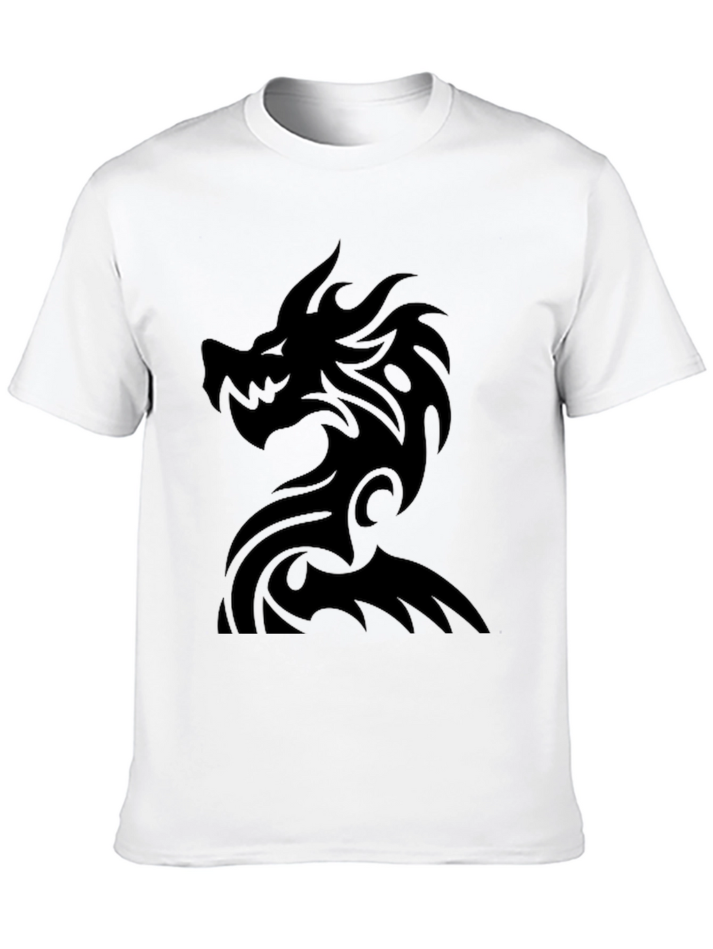 Black Dragon Graphic Tee - Mens Fashion