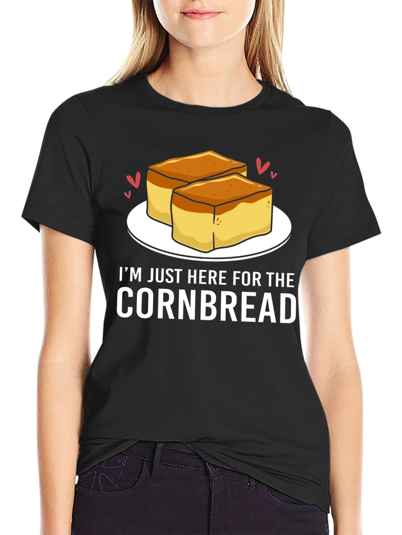 Funny Cornbread Lover T-Shirt - Foodie Gift