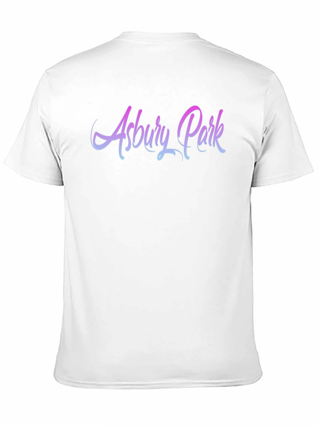 Asbury Park Gradient Text Graphic Tee