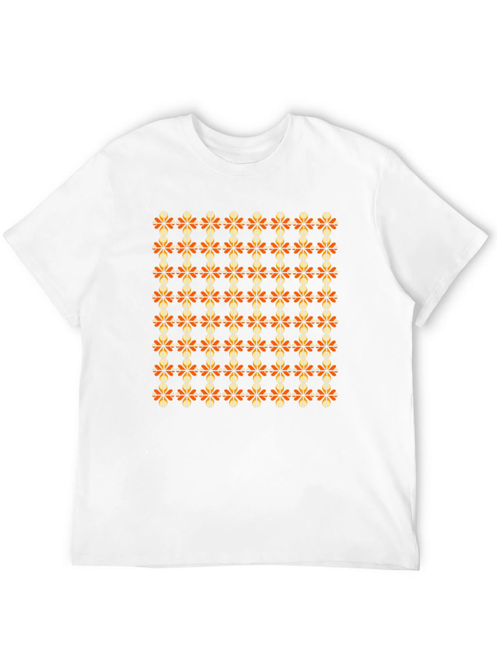 Patterned Blossom Graphic T-Shirt