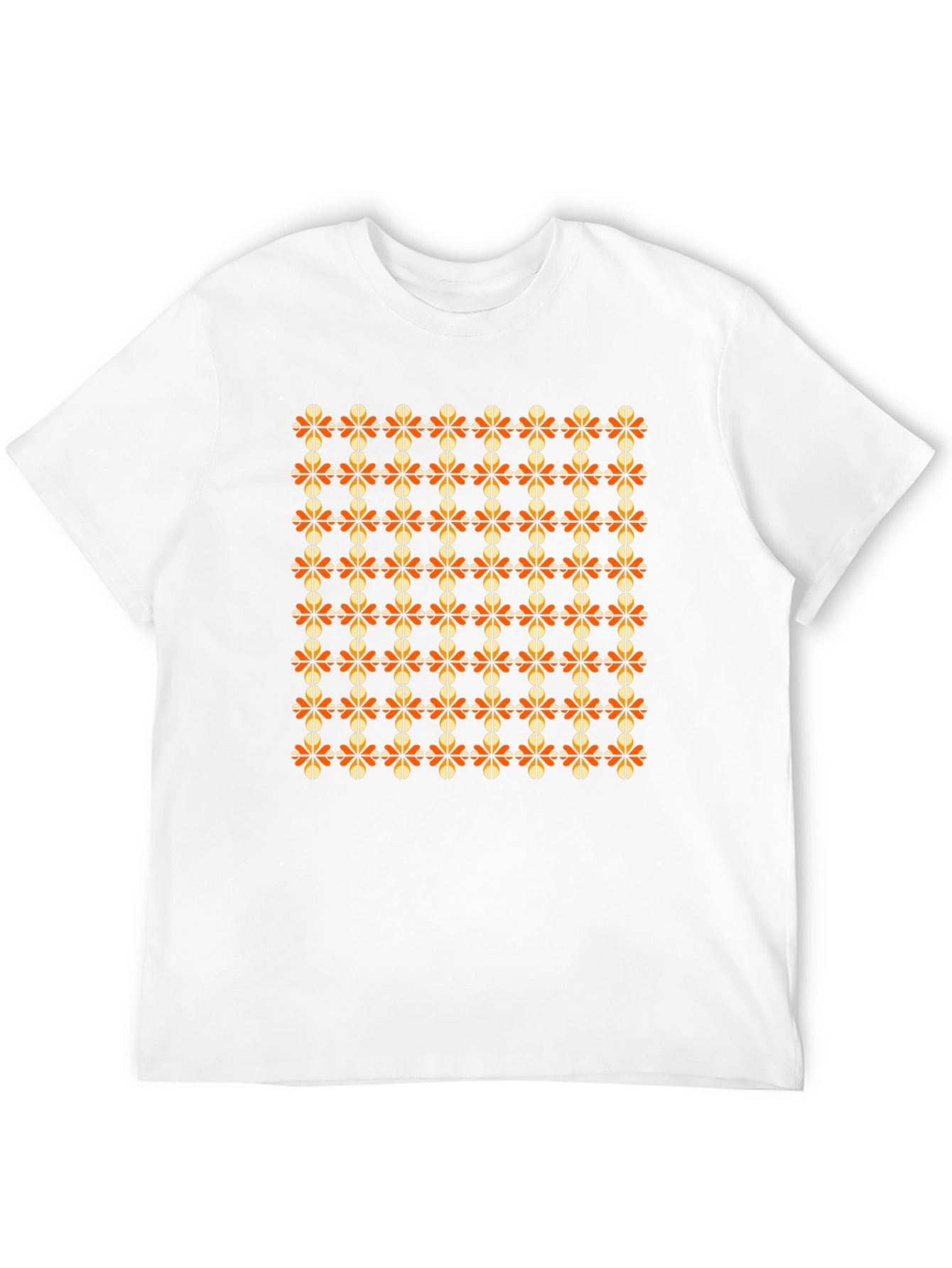 Patterned Blossom Graphic T-Shirt