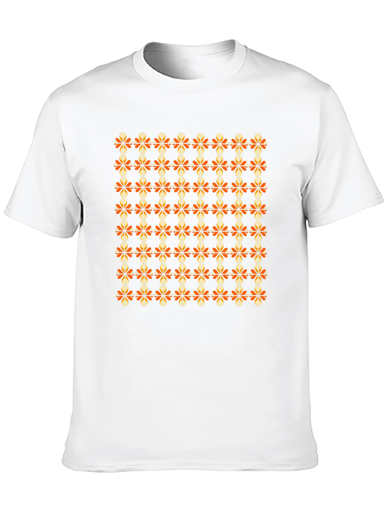 Patterned Blossom Graphic T-Shirt