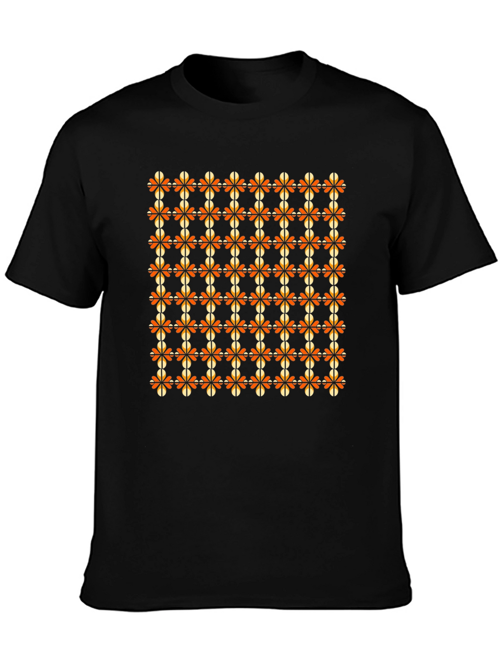 Patterned Blossom Graphic T-Shirt