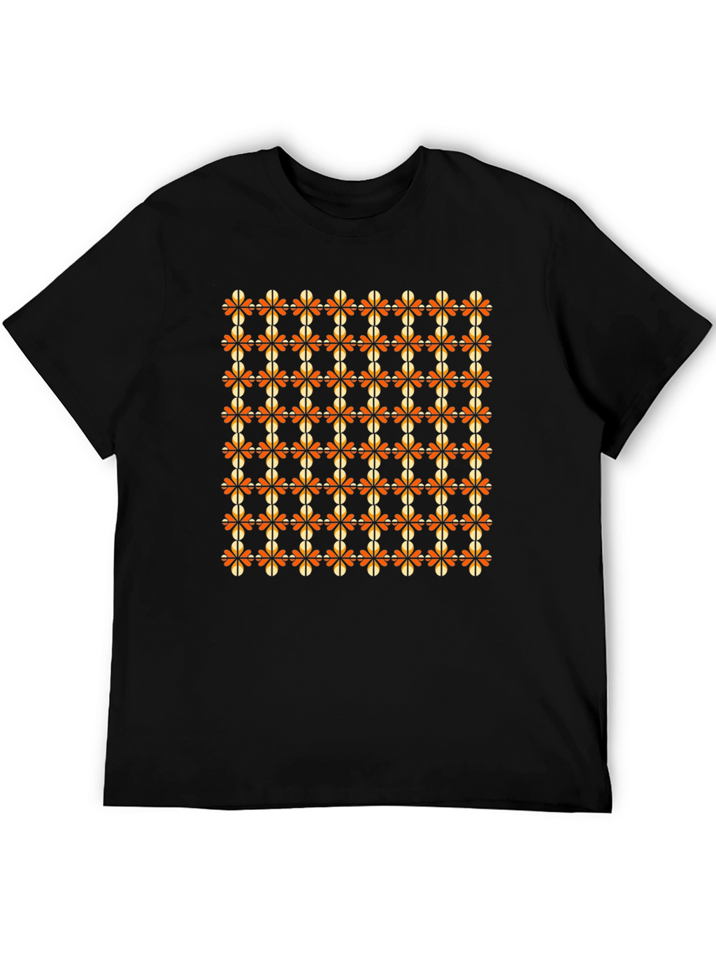 Patterned Blossom Graphic T-Shirt