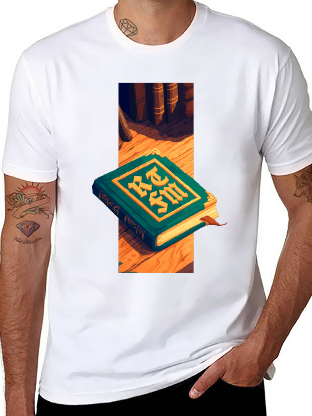 Mystical Book Graphic Tee