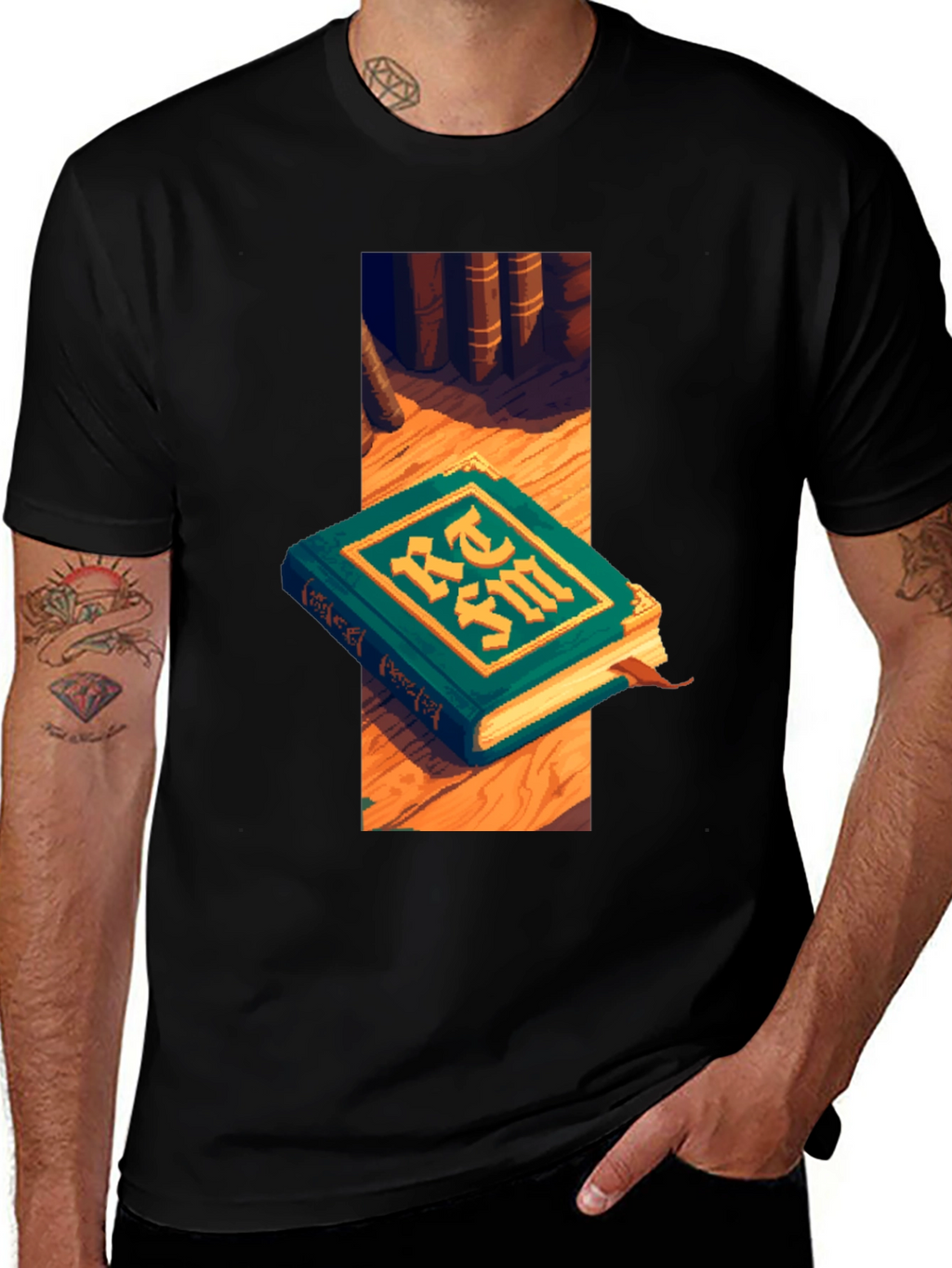 Mystical Book Graphic Tee