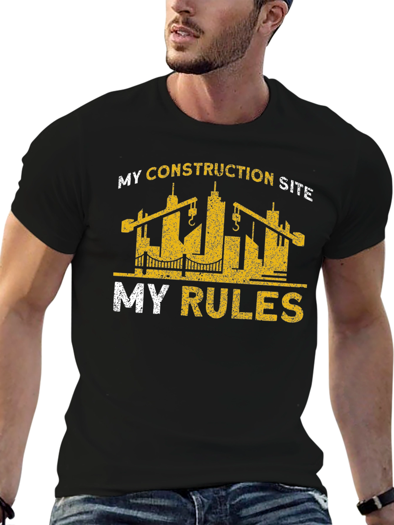 Construction Site My Rules T-Shirt