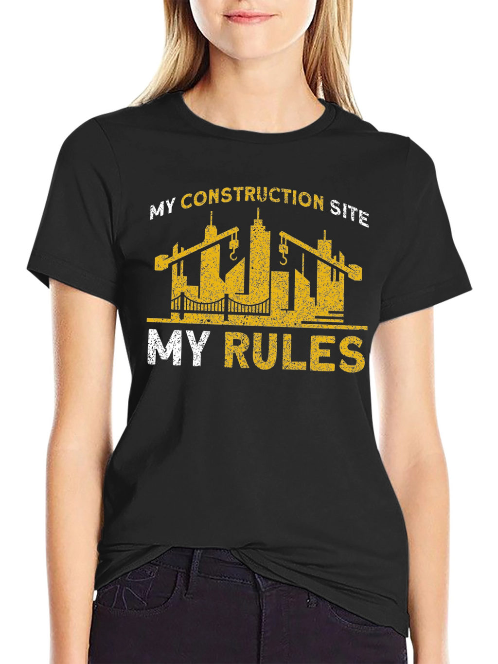 Construction Site My Rules T-Shirt