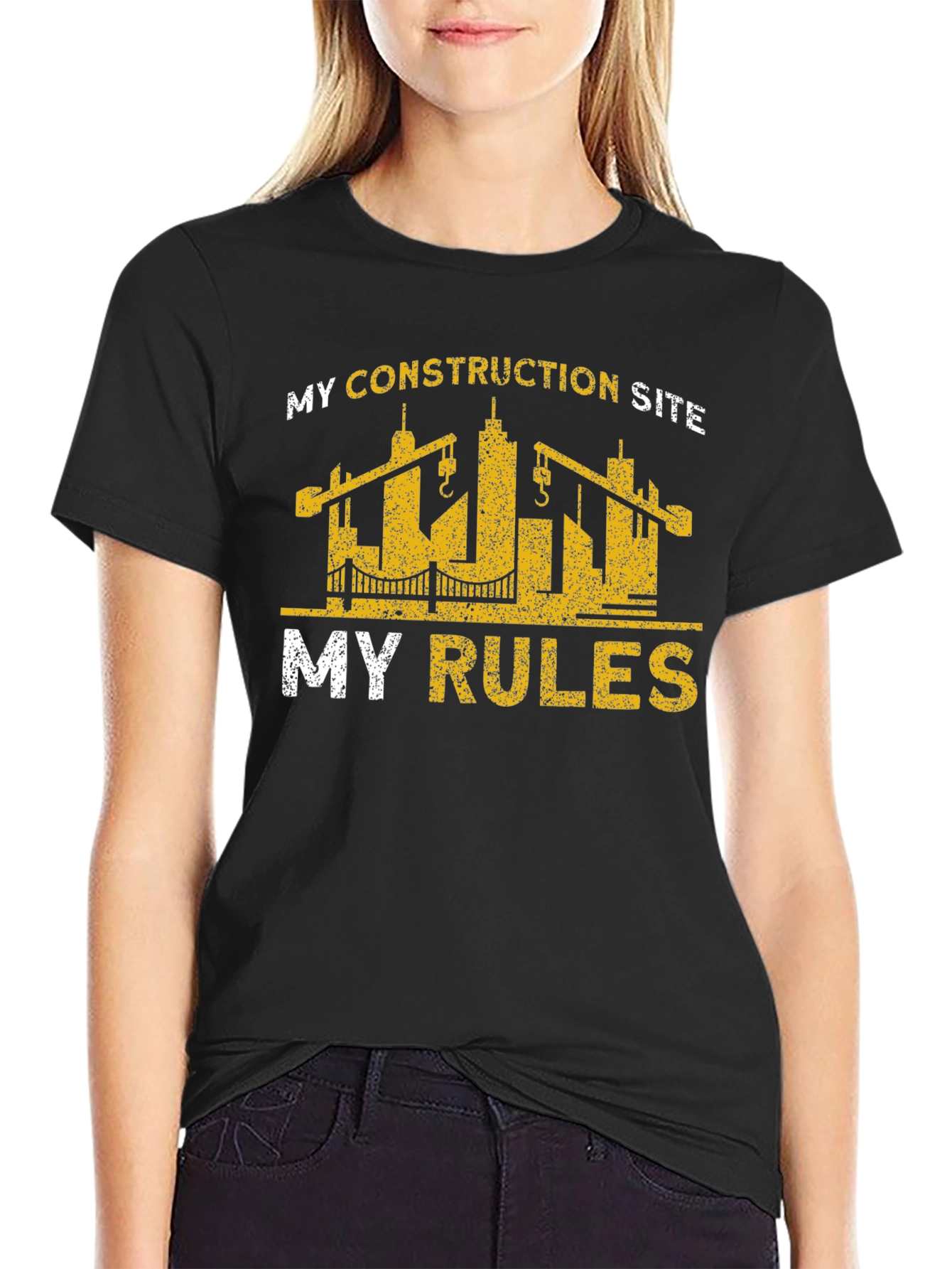 Construction Site My Rules T-Shirt