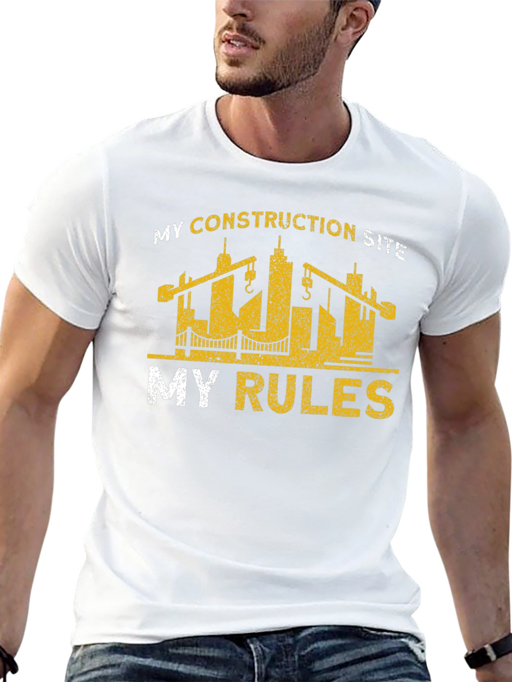 Construction Site My Rules T-Shirt