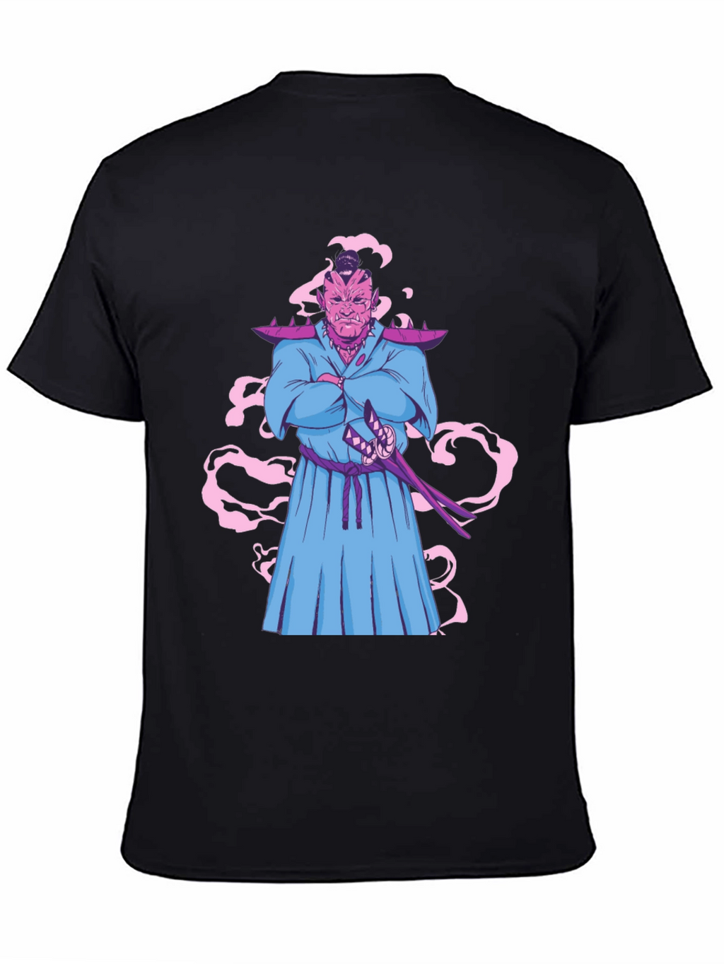 Cool Anime Samurai T-Shirt