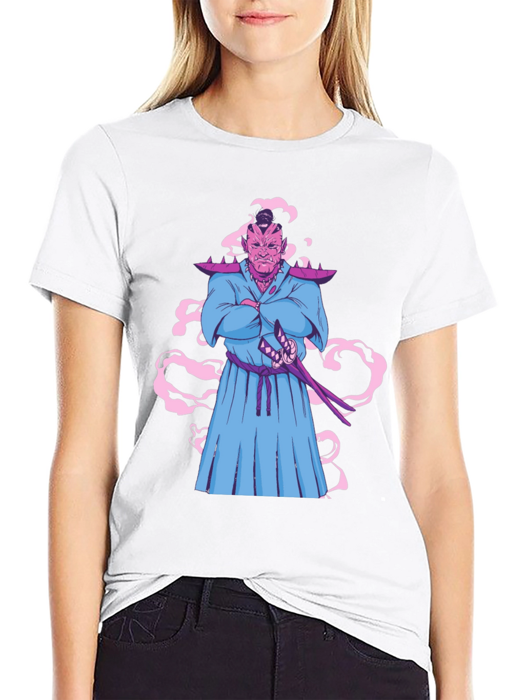 Cool Anime Samurai T-Shirt