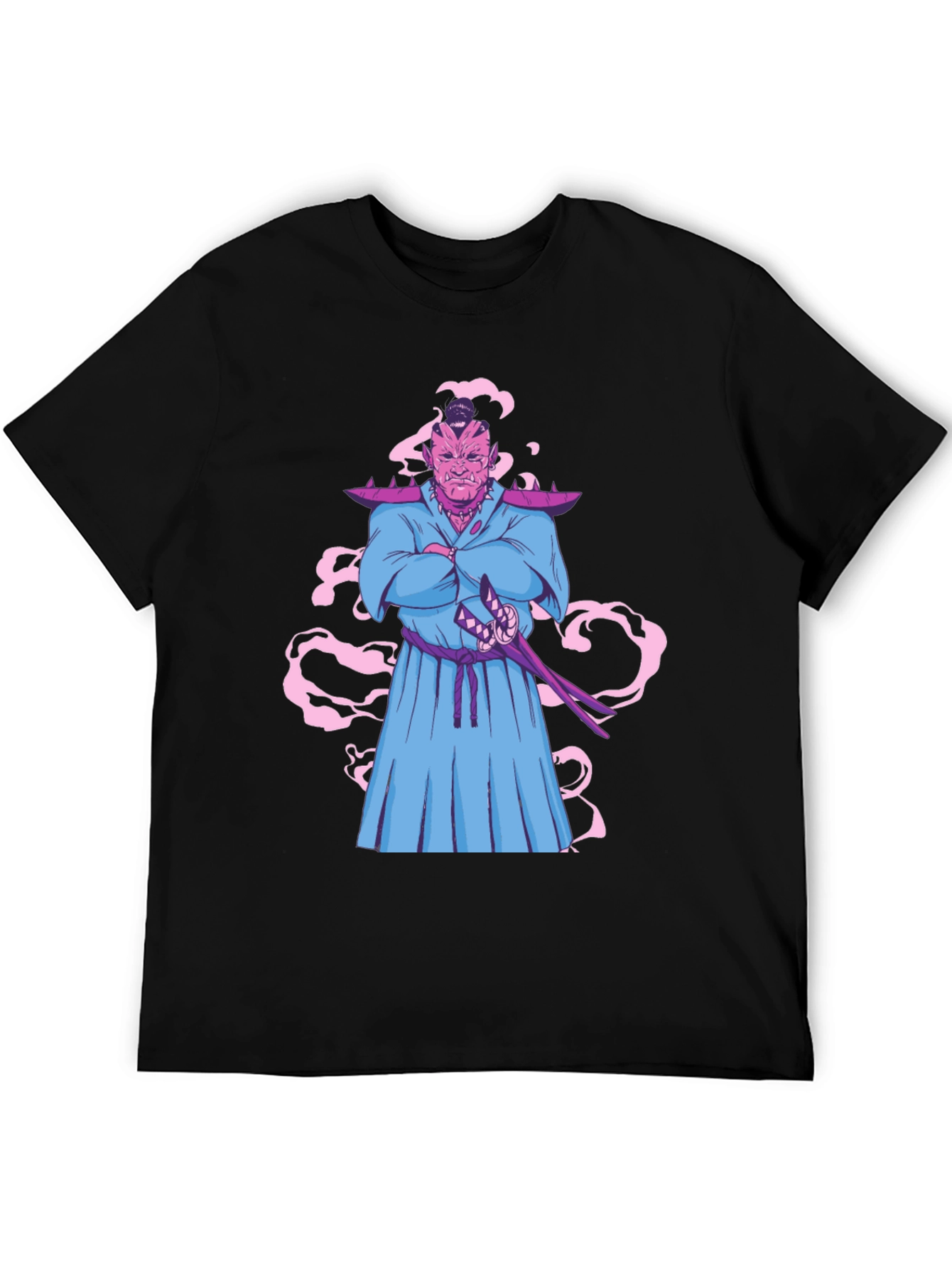 Cool Anime Samurai T-Shirt