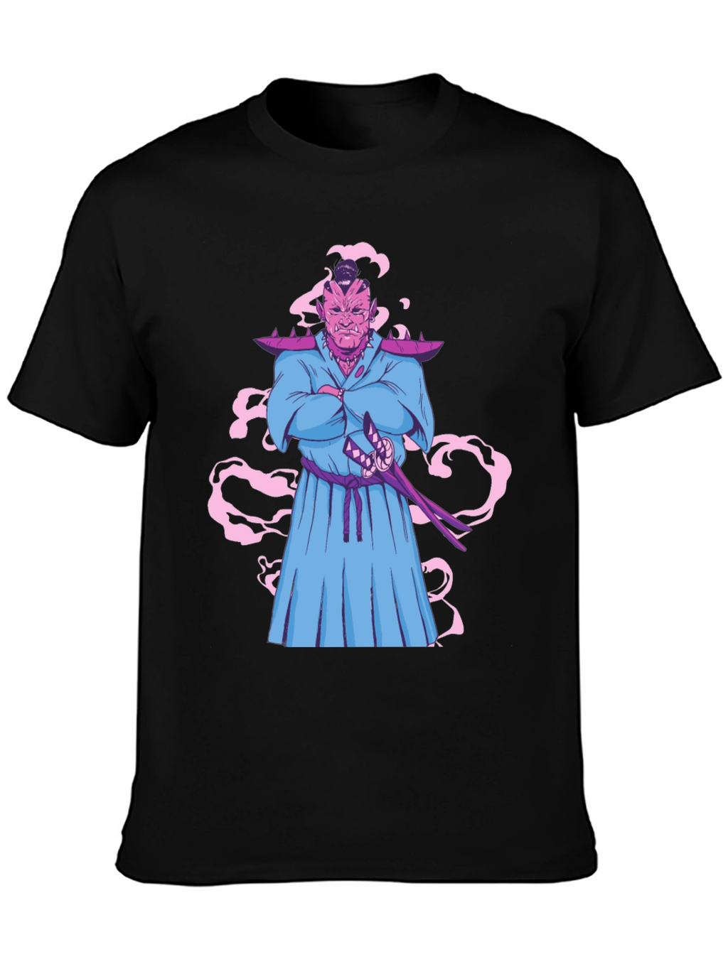 Cool Anime Samurai T-Shirt