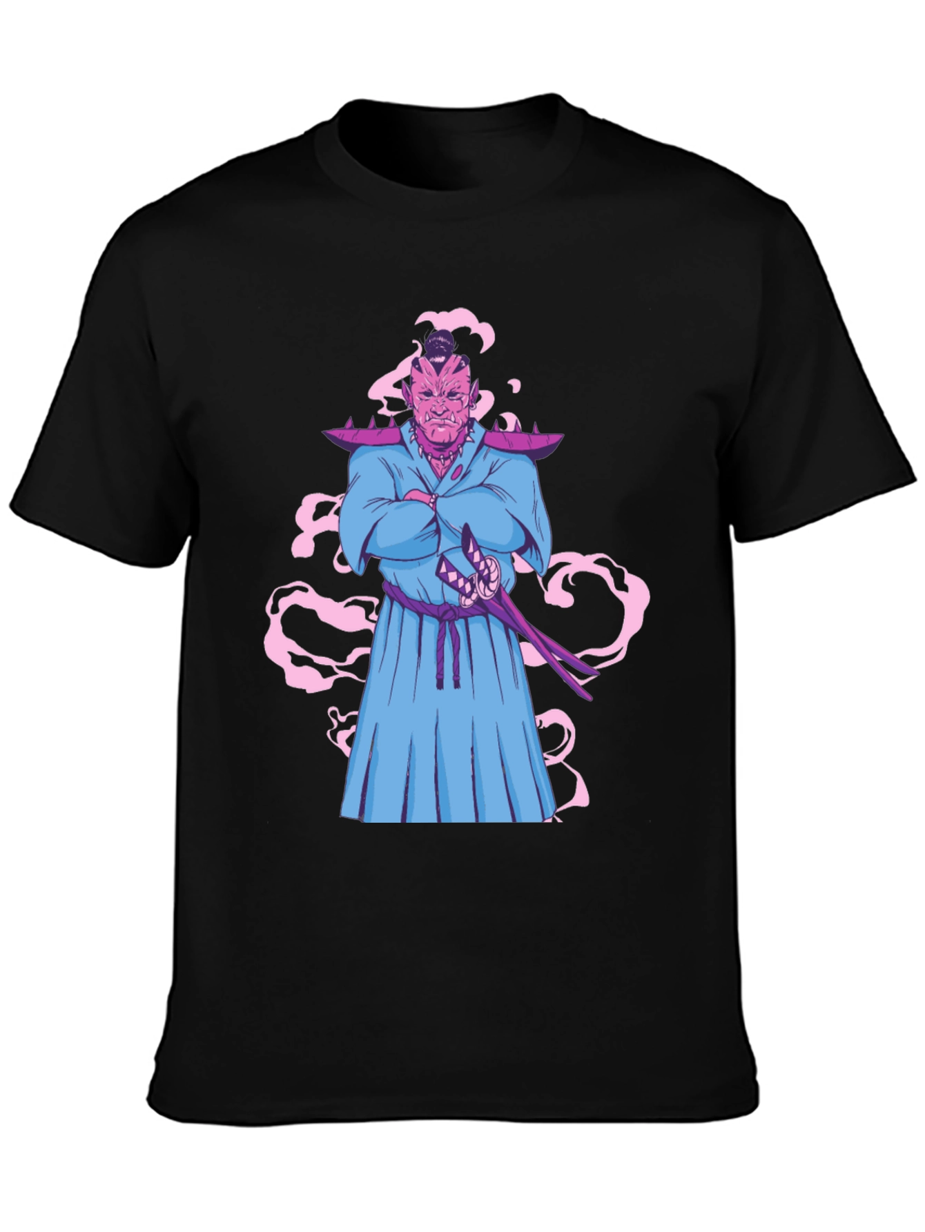 Cool Anime Samurai T-Shirt