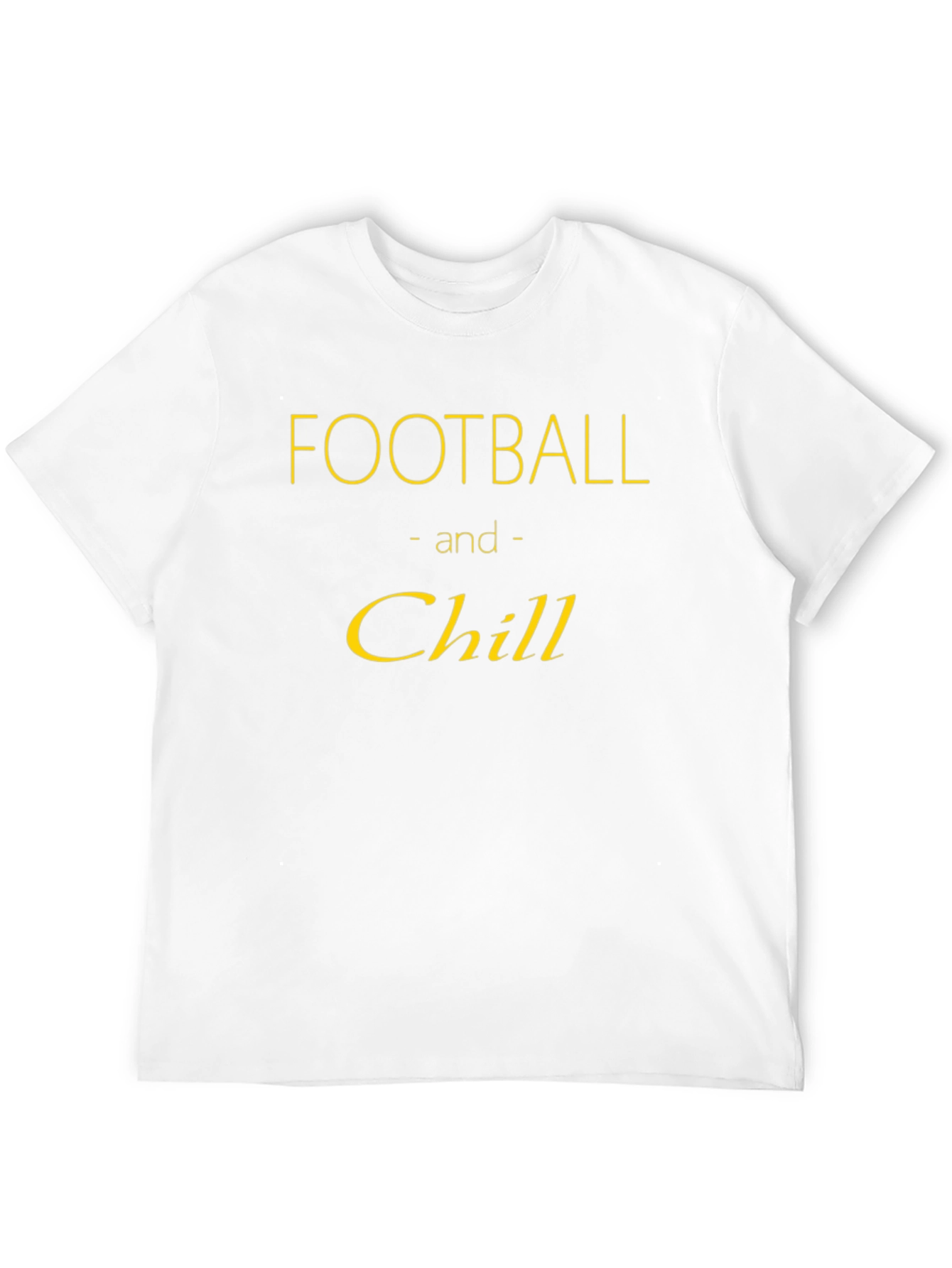 Football and Chill Graphic Tee - Black