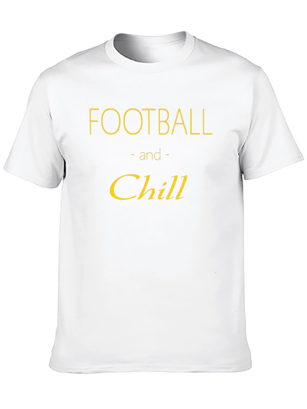 Football and Chill Graphic Tee - Black