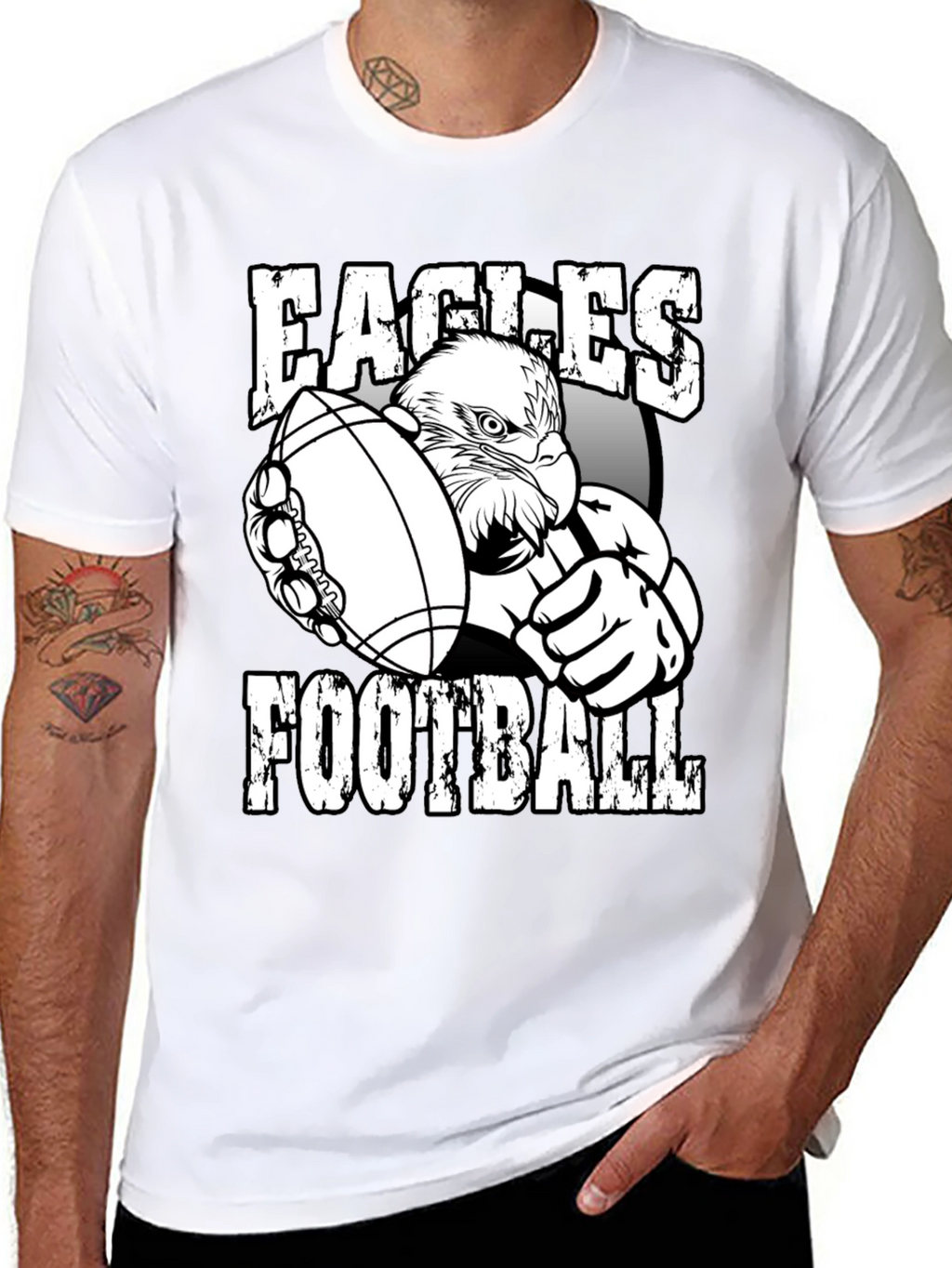 Eagles Football Graphic T-Shirt