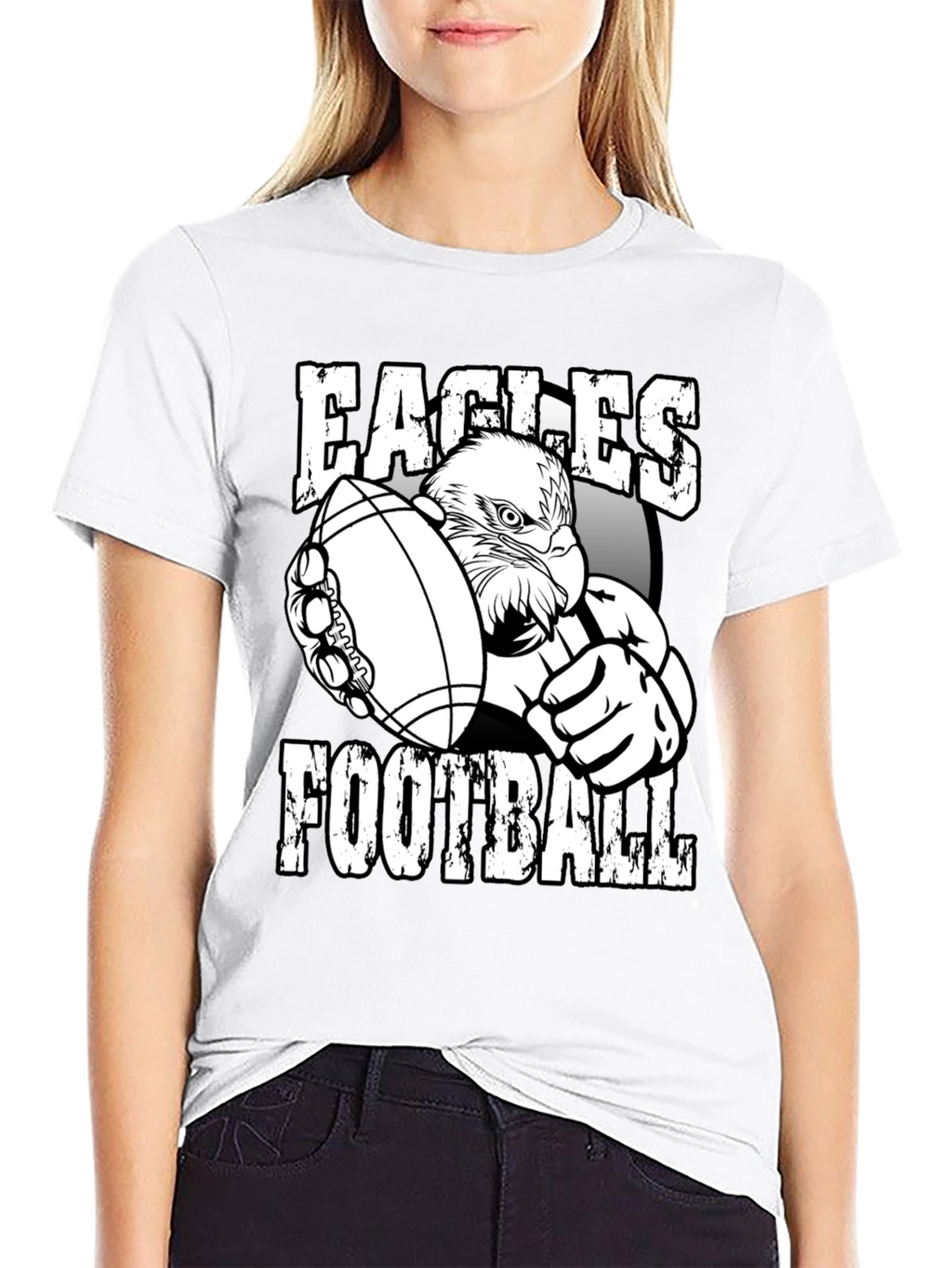 Eagles Football Graphic T-Shirt
