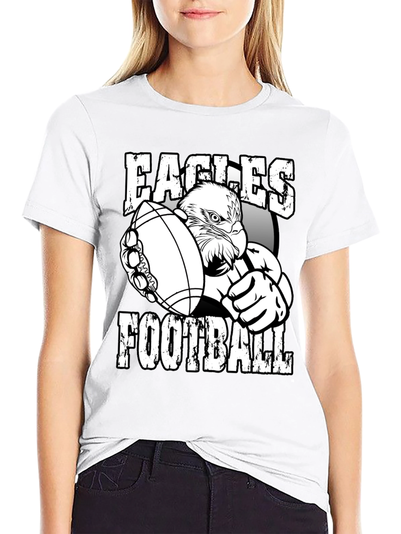 Eagles Football Graphic T-Shirt