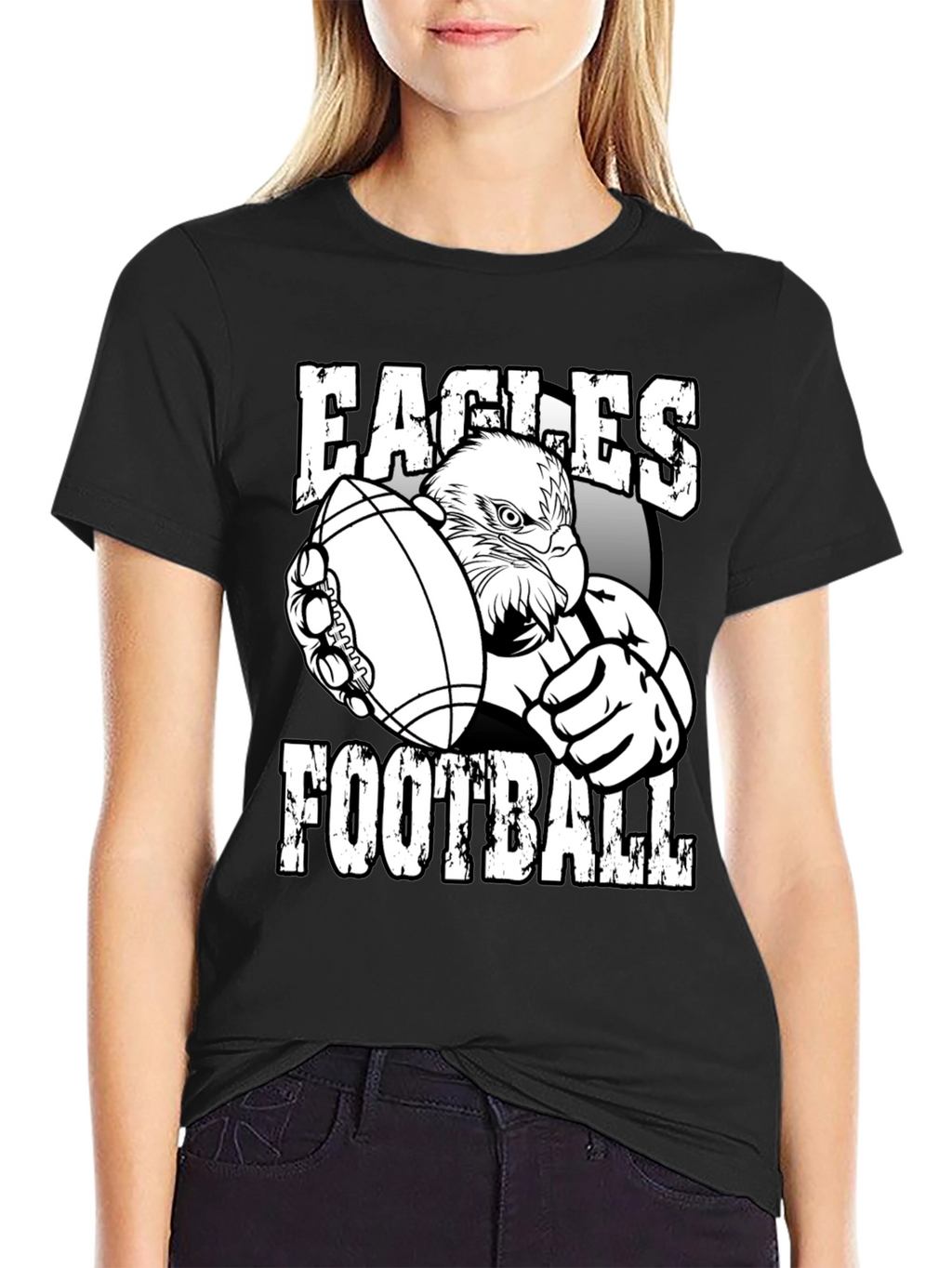 Eagles Football Graphic T-Shirt
