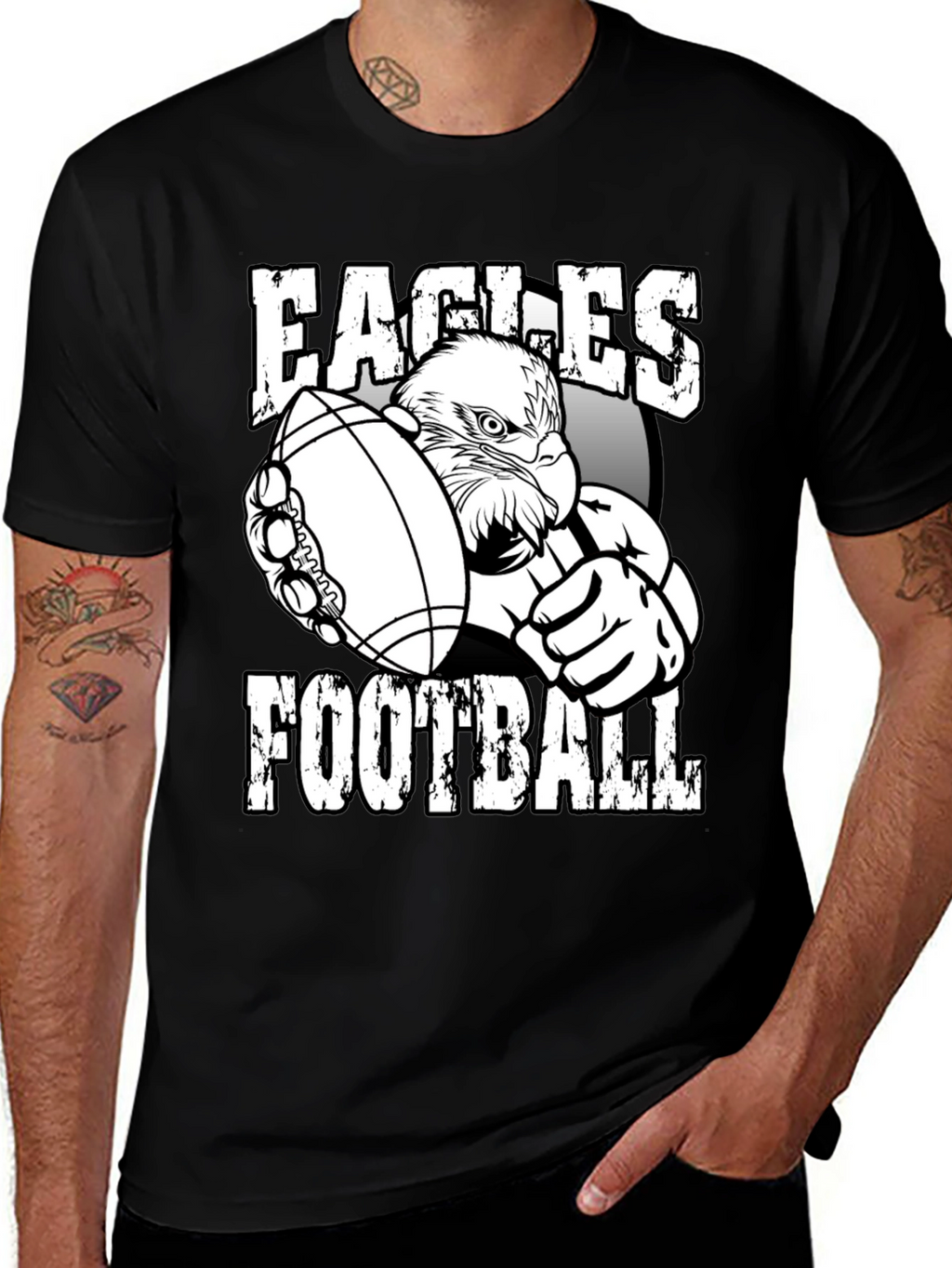 Eagles Football Graphic T-Shirt